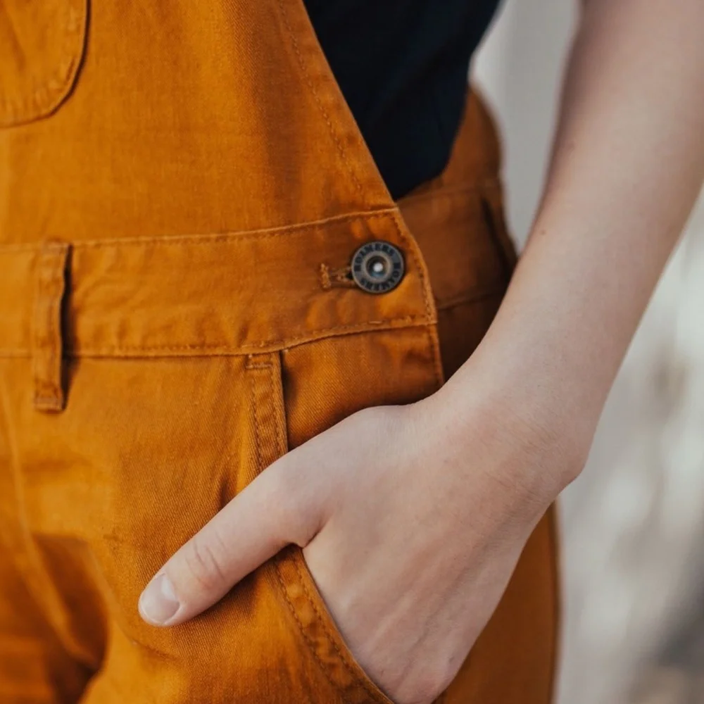 Roamers Brand Marshall Point Overalls in Dijon (Size 26) - Picture 3 of 6